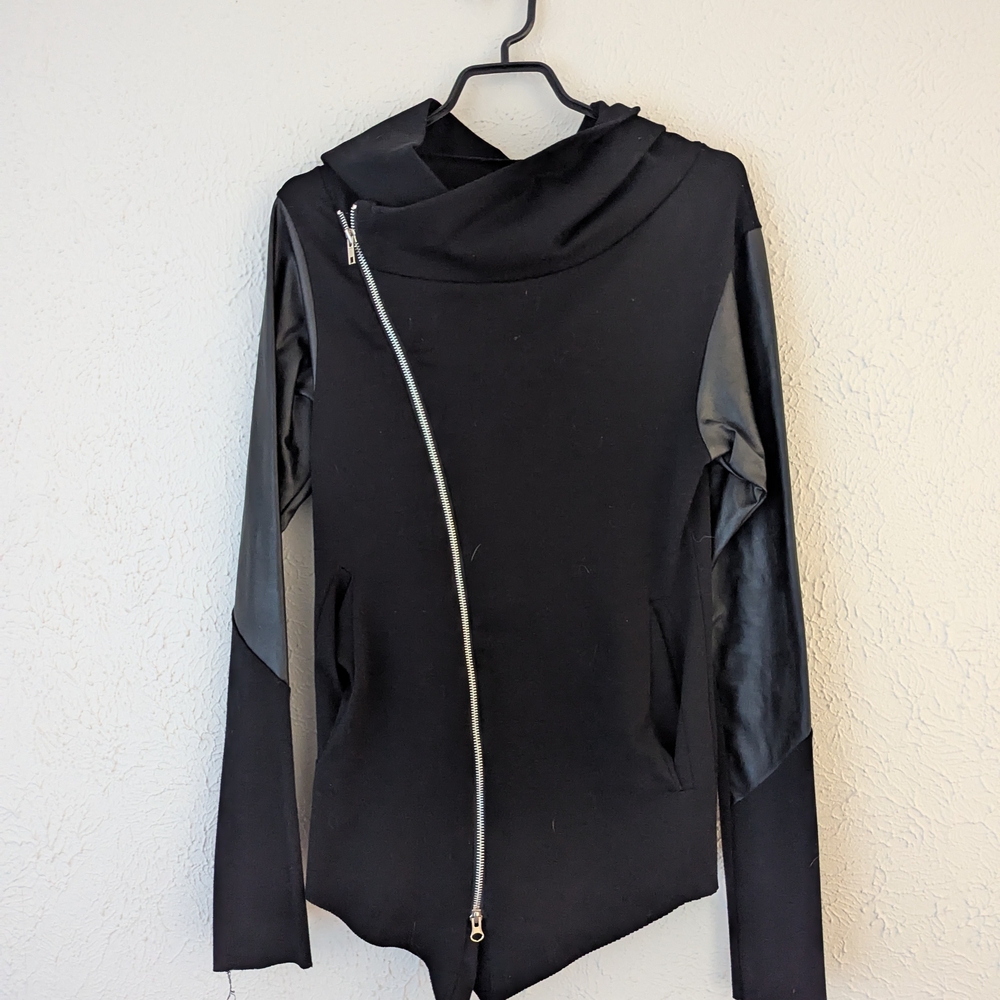 Asymmetrical Black Jacket